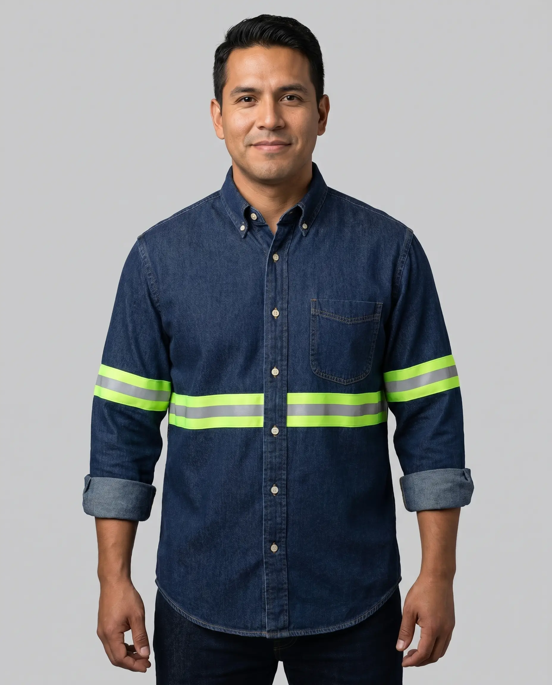 Camisa Work Force con Reflejante — vista 6